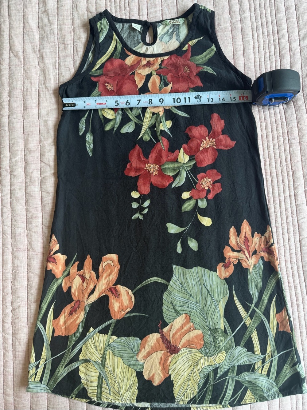 Tommy Bahama 100% Silk Floral Dress – Size S - Picture 3 of 5